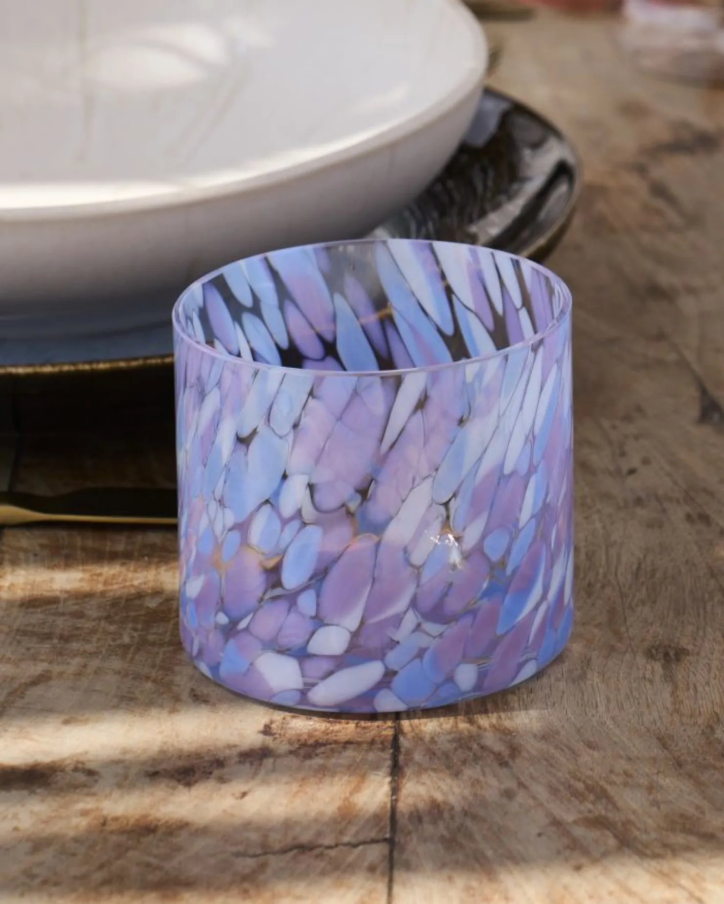joia__glass_small_drops_blue_lilac_8.webp Motel a Miio Kleine Gläser^Joia - Glass Small Drops Blue Lilac blau lila
