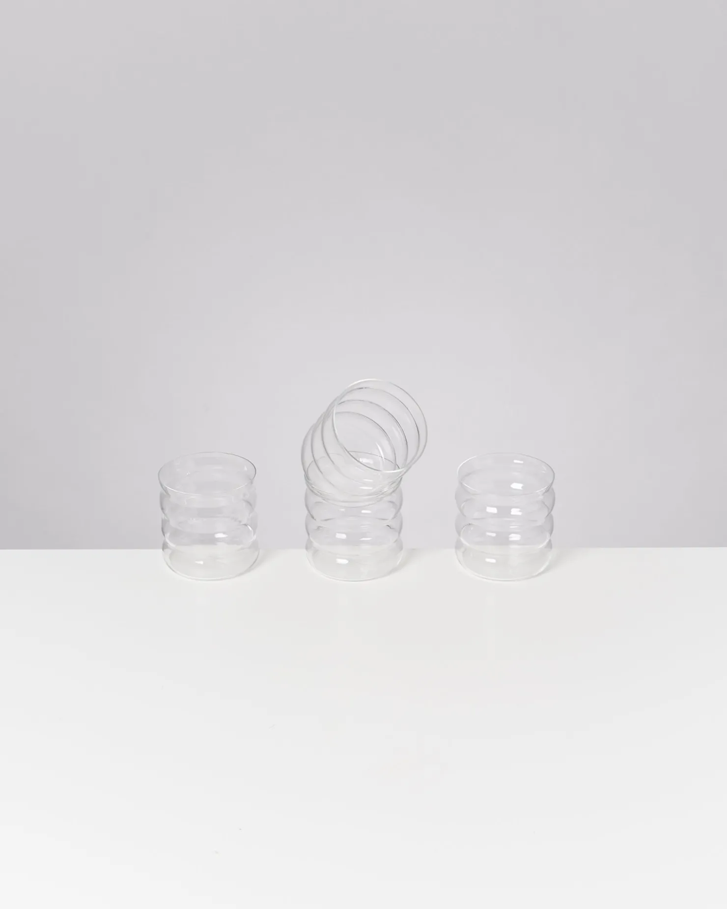 Motel a Miio Kleine Gläser | Gläser Sets %^Joia - Set Of 4 Glasses Bubble Classic transparent