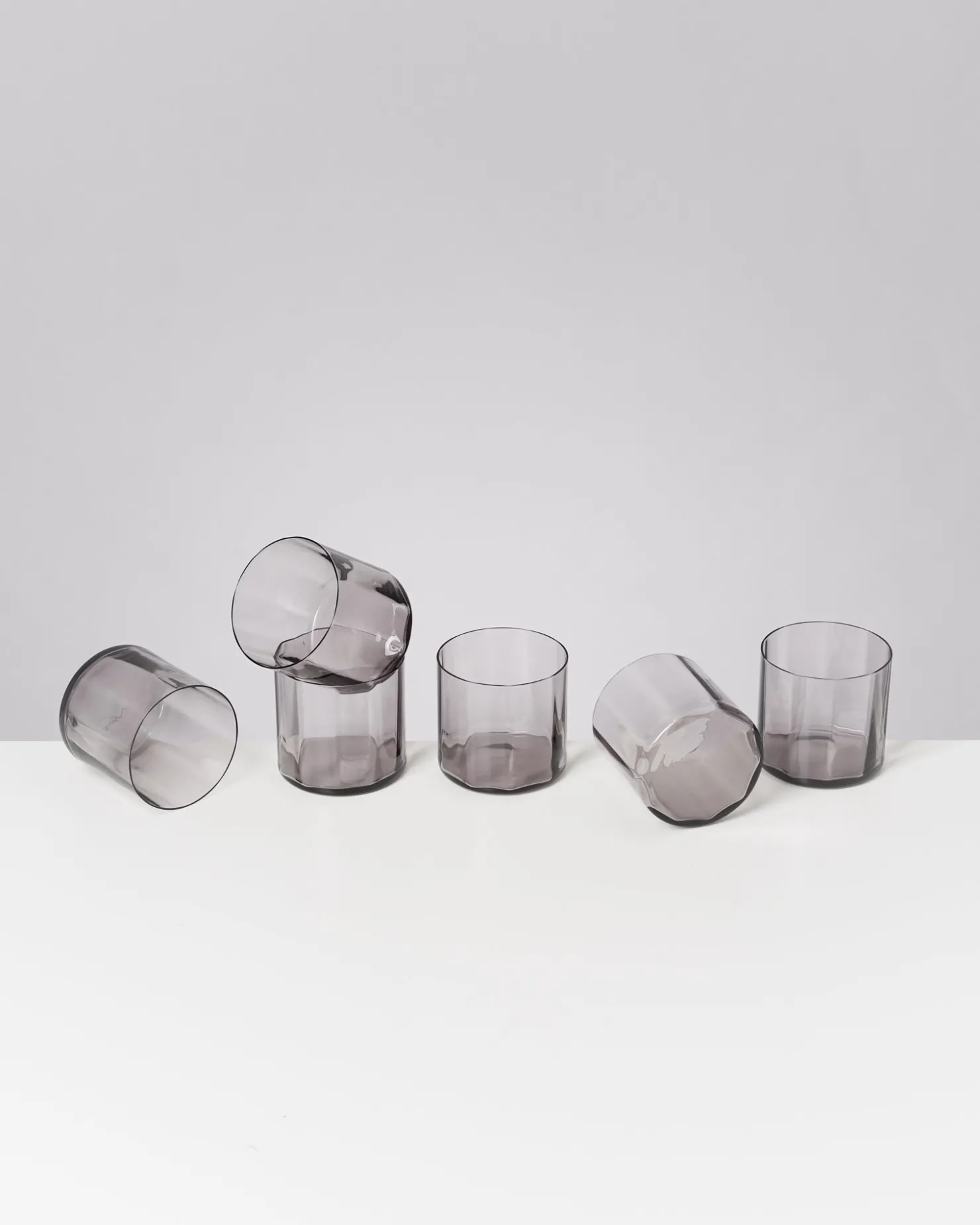 Motel a Miio Kleine Gläser | Gläser Sets %^Joia - Set Of 6 Glasses Flower e amethist