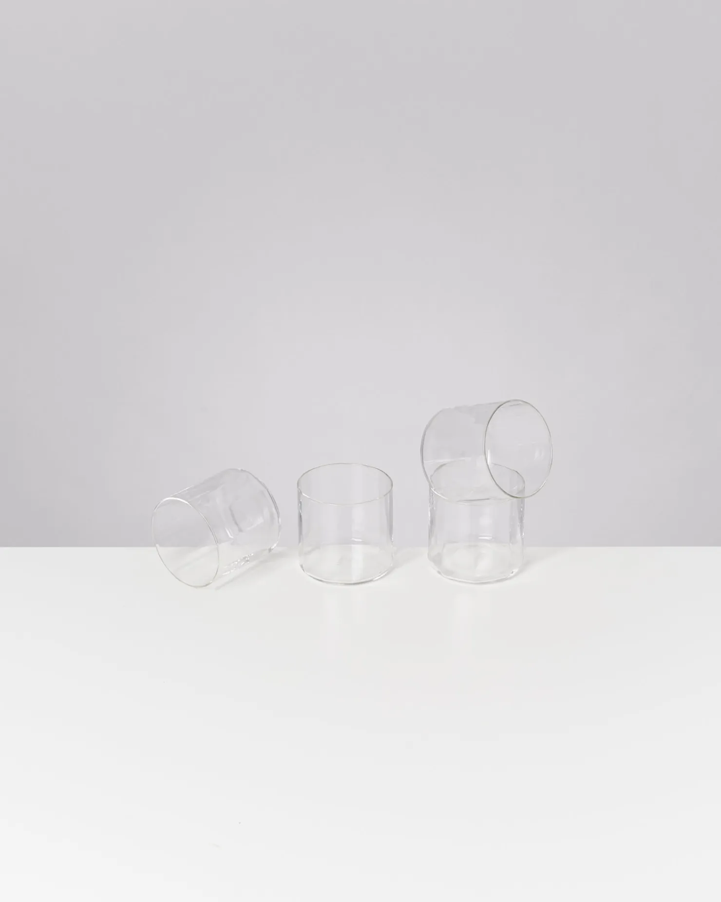 Motel a Miio Kleine Gläser | Gläser Sets %^Joia - Set Of 4 Glasses Flower Classic transparent