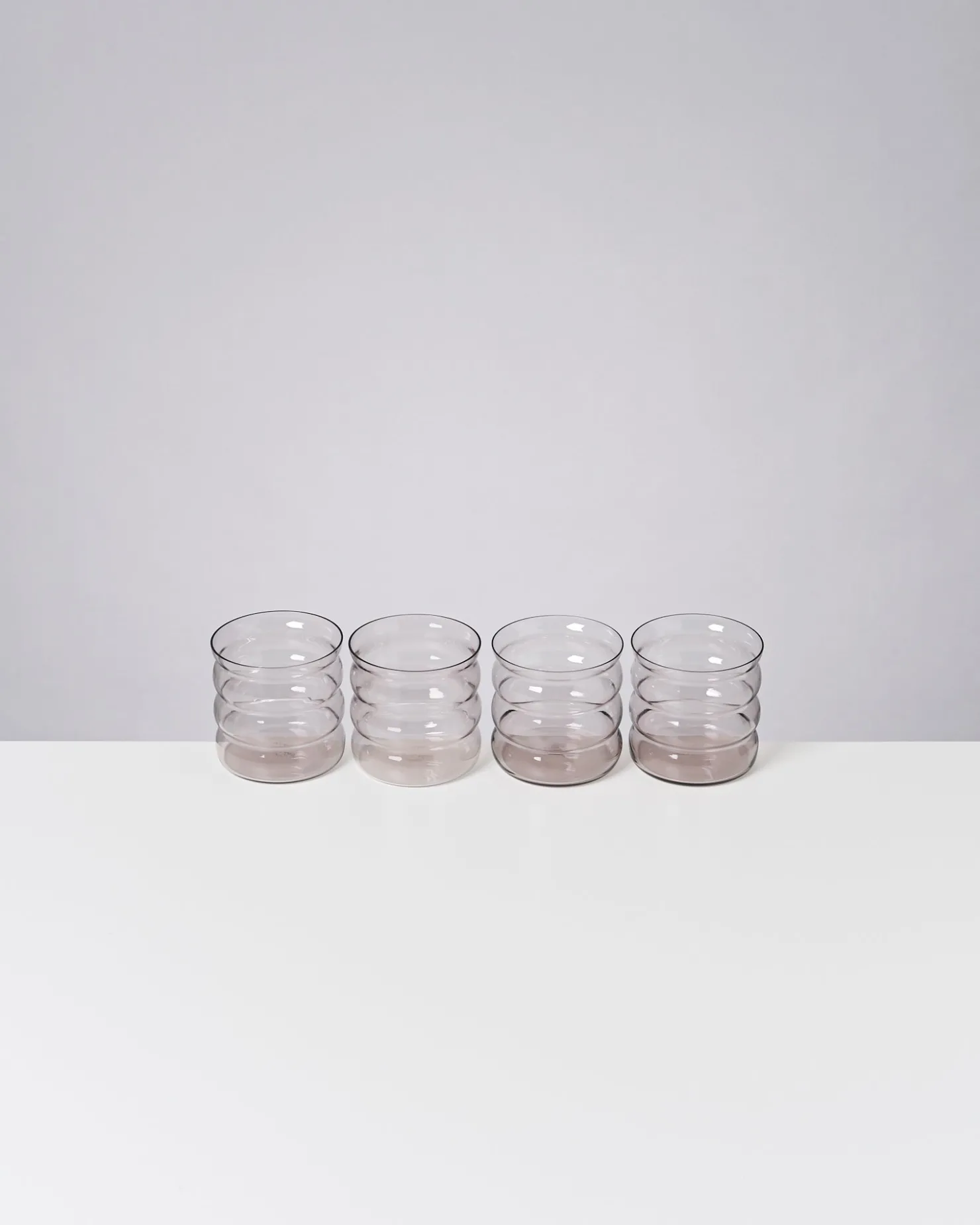 Motel a Miio Kleine Gläser | Gläser Sets %^Joia 4er Set Glas Bubble amethist