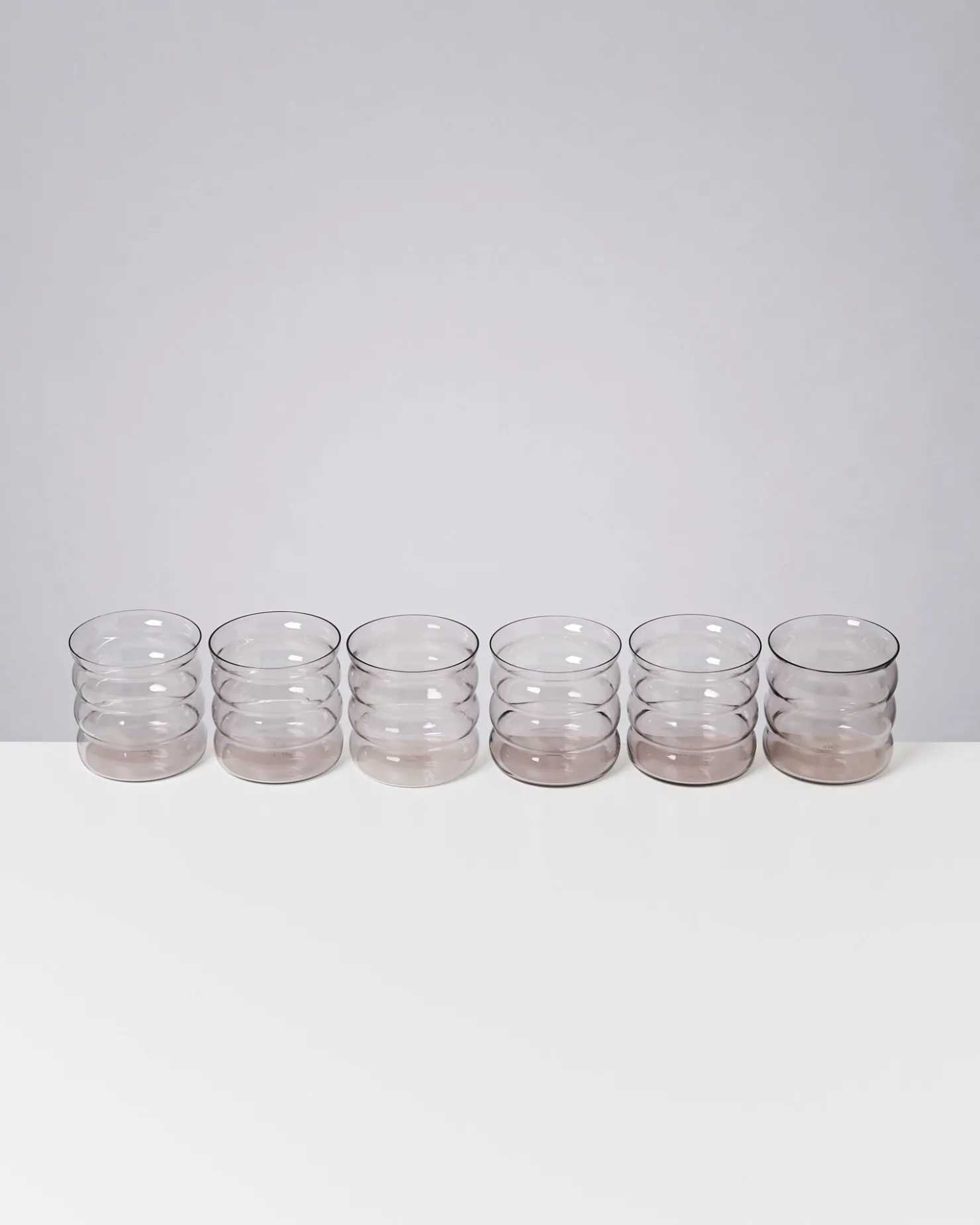 joia_er_set_glas_bubble_amethist_5.webp Motel a Miio Kleine Gläser | Gläser Sets %^Joia 6er Set Glas Bubble amethist