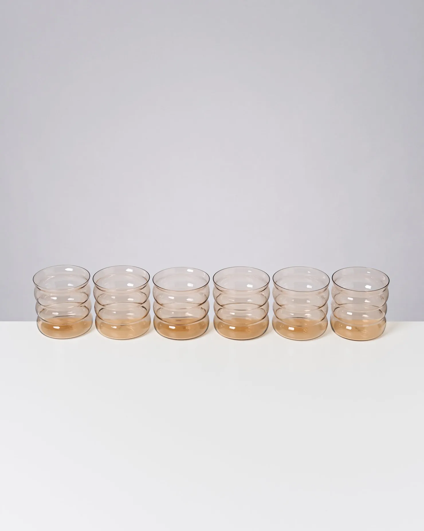 Motel a Miio Kleine Gläser | Gläser Sets %^Joia 6er Set Glas Bubble bronze