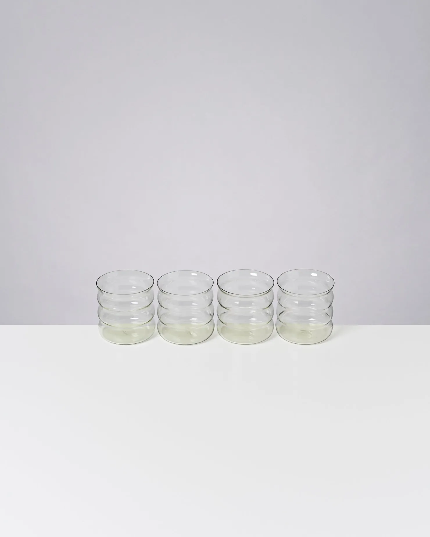 Motel a Miio Kleine Gläser | Gläser Sets %^Joia 4er Set Glas Bubble smaragd