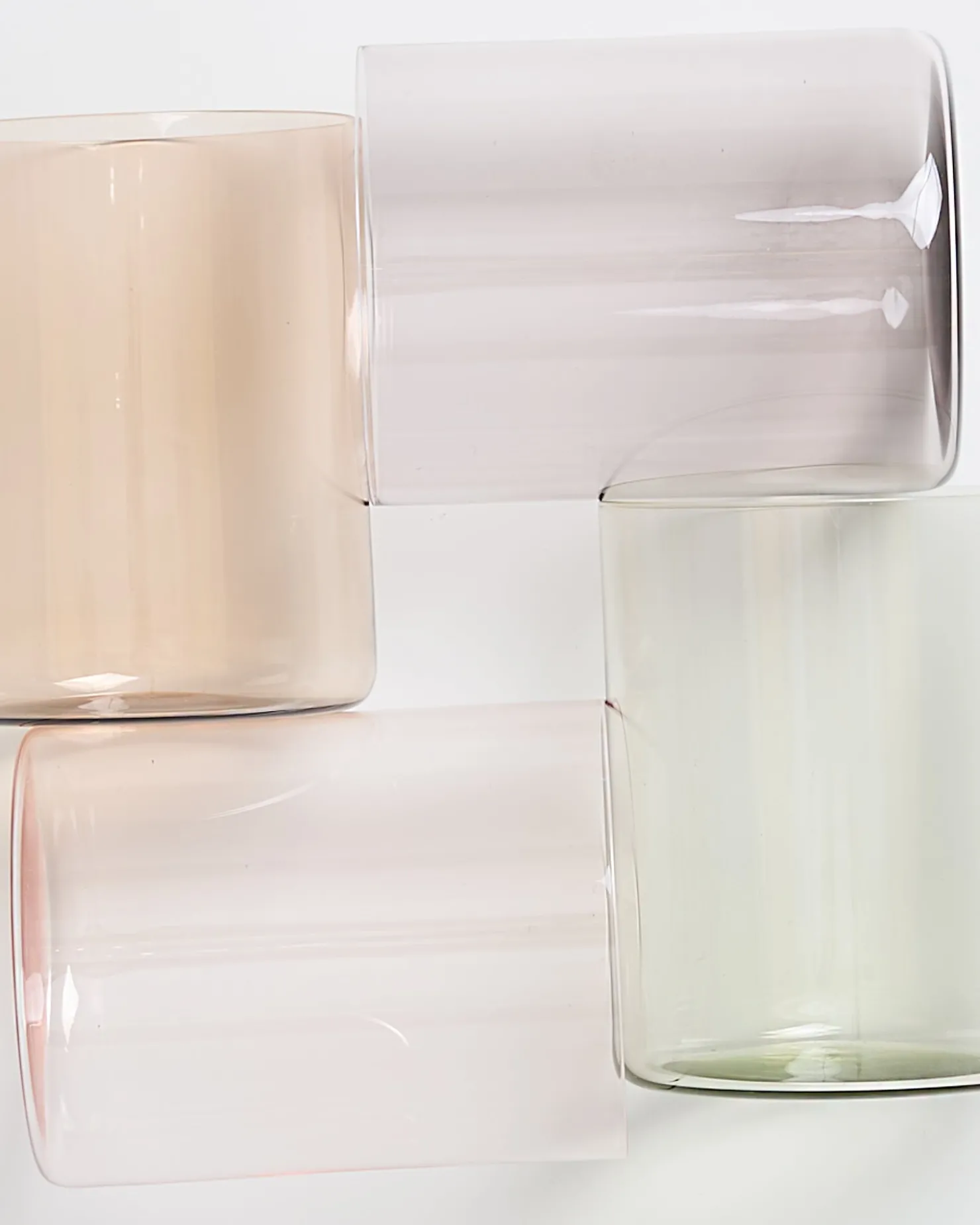 Motel a Miio Große Gläser | Gläser Sets %^Joia 4er Set Glas Groß pink opal