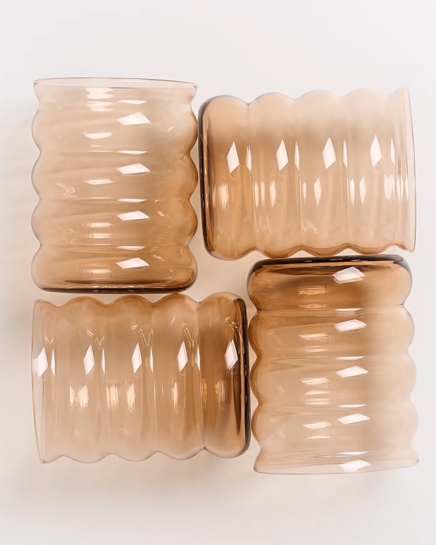 joia_set_of__glasses_large_bubble_bronze_2-1.webp Motel a Miio Große Gläser | Gläser Sets %^Joia -Set Of 4 Glasses Large Bubble bronze