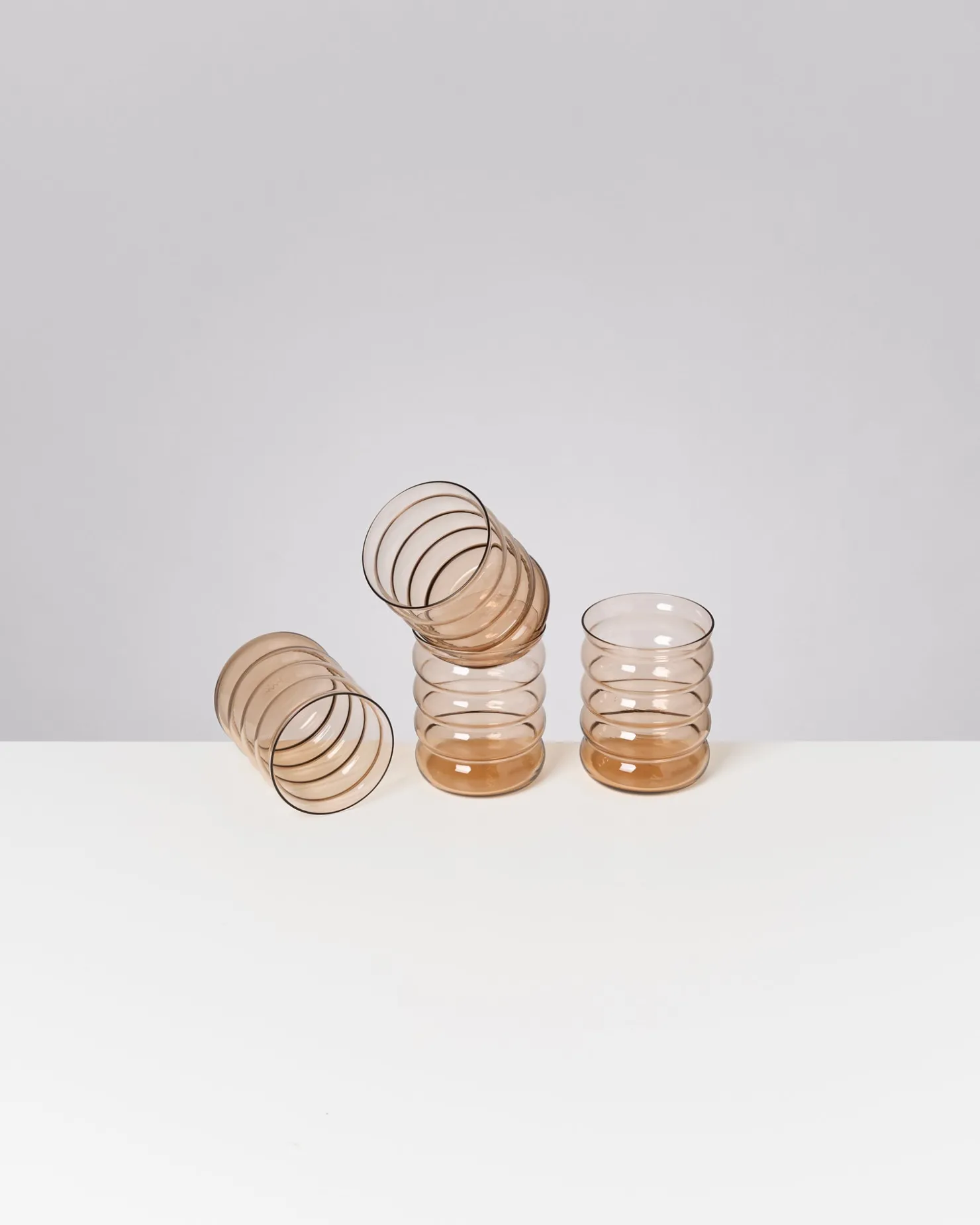 joia_set_of__glasses_large_bubble_bronze_3-1.webp Motel a Miio Große Gläser | Gläser Sets %^Joia -Set Of 4 Glasses Large Bubble bronze
