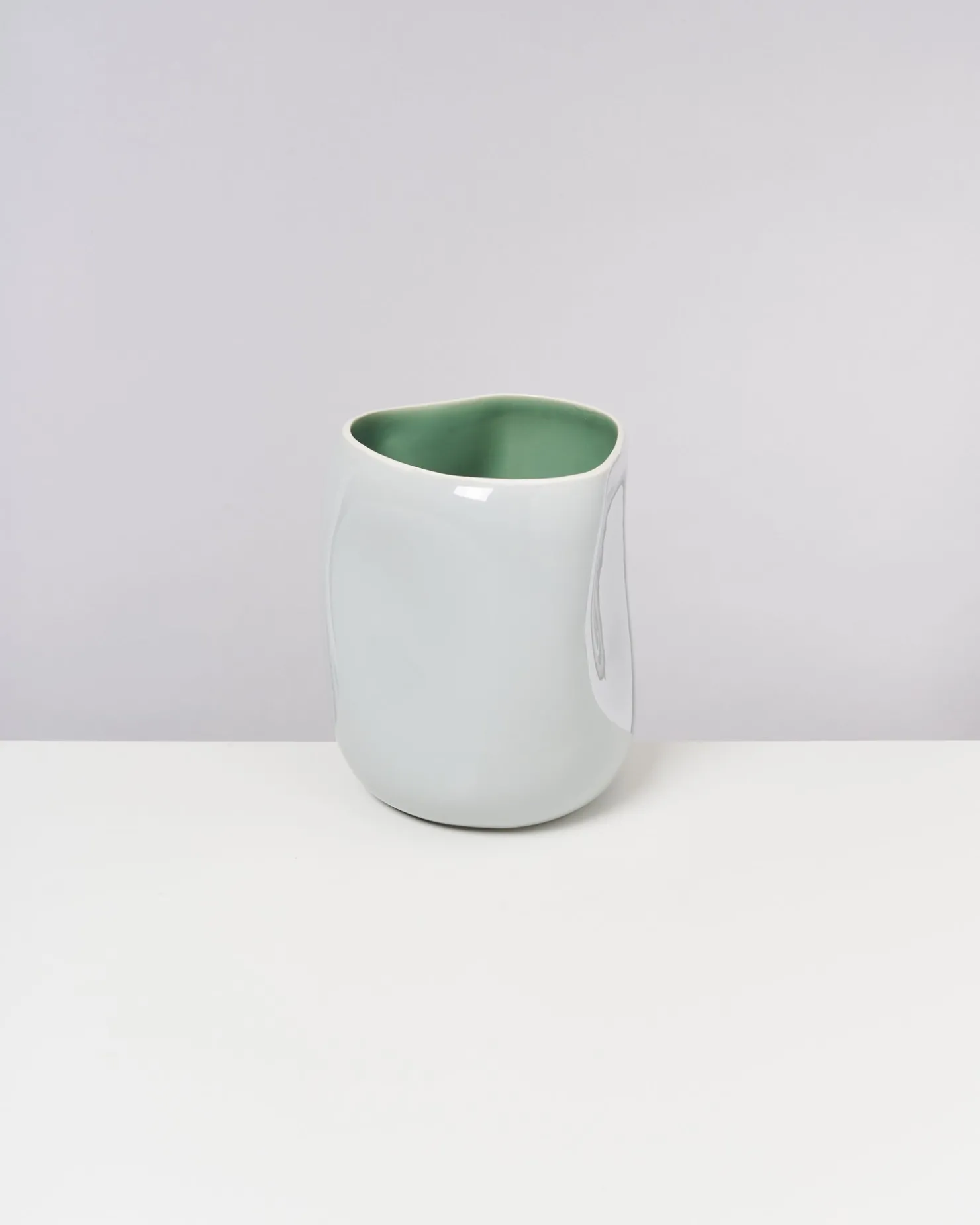 Motel a Miio Große Vasen^João Vase L Lightblue Sage hellblau salbei