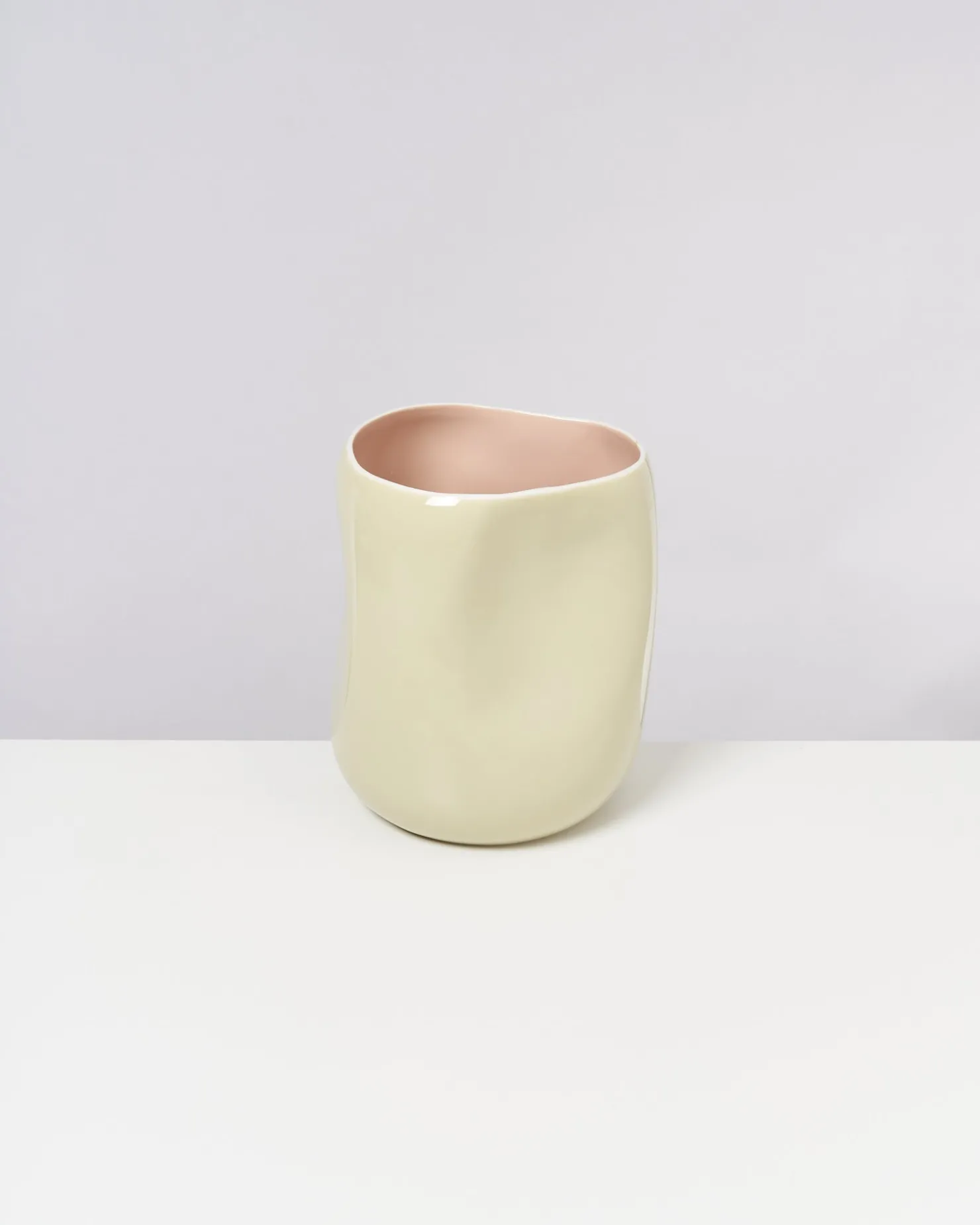 Motel a Miio Große Vasen^João Vase L Vanilla Rose vanille rosé