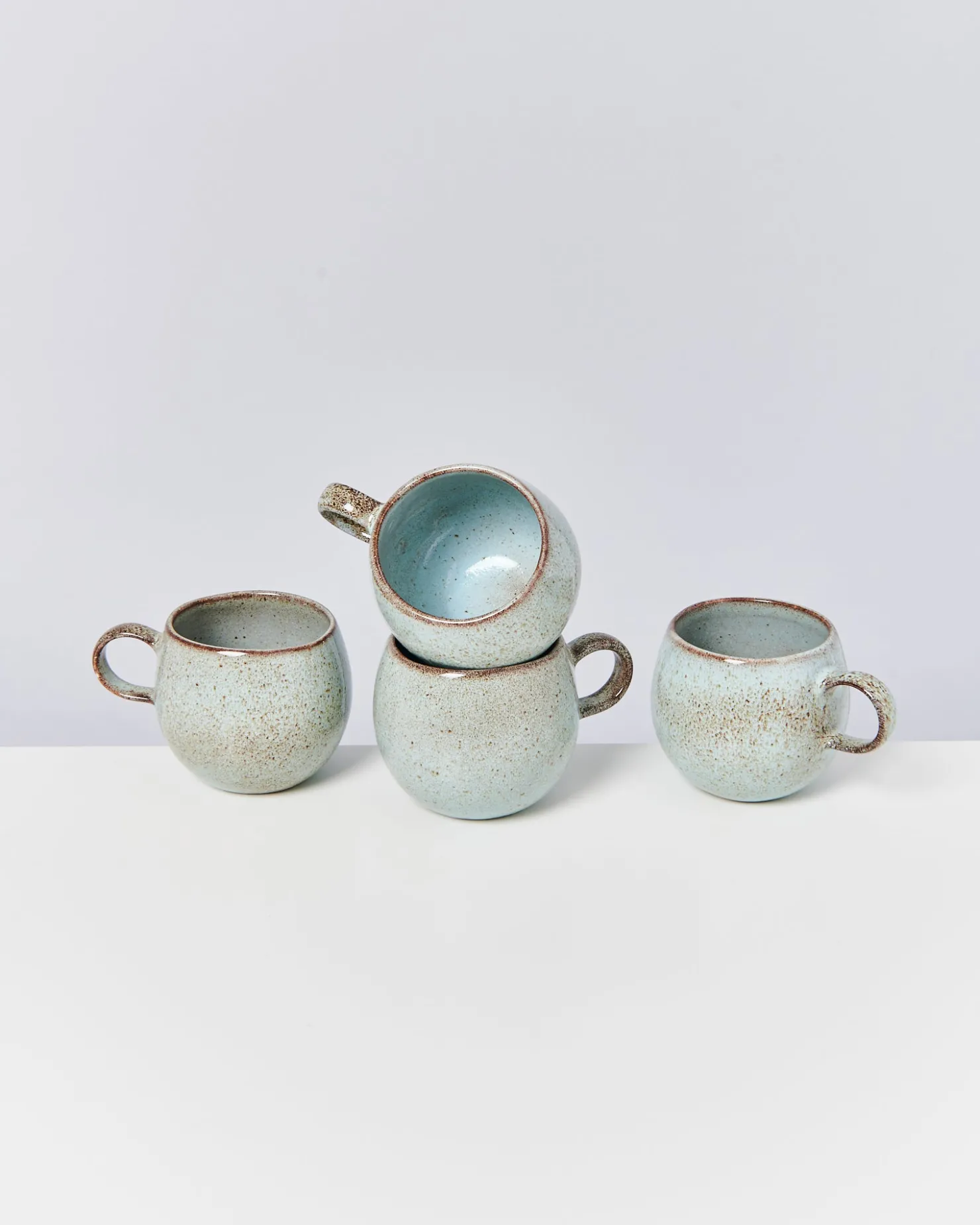 Motel a Miio Tassen-Sets^Mae - Set Of 4 Mugs Big mint