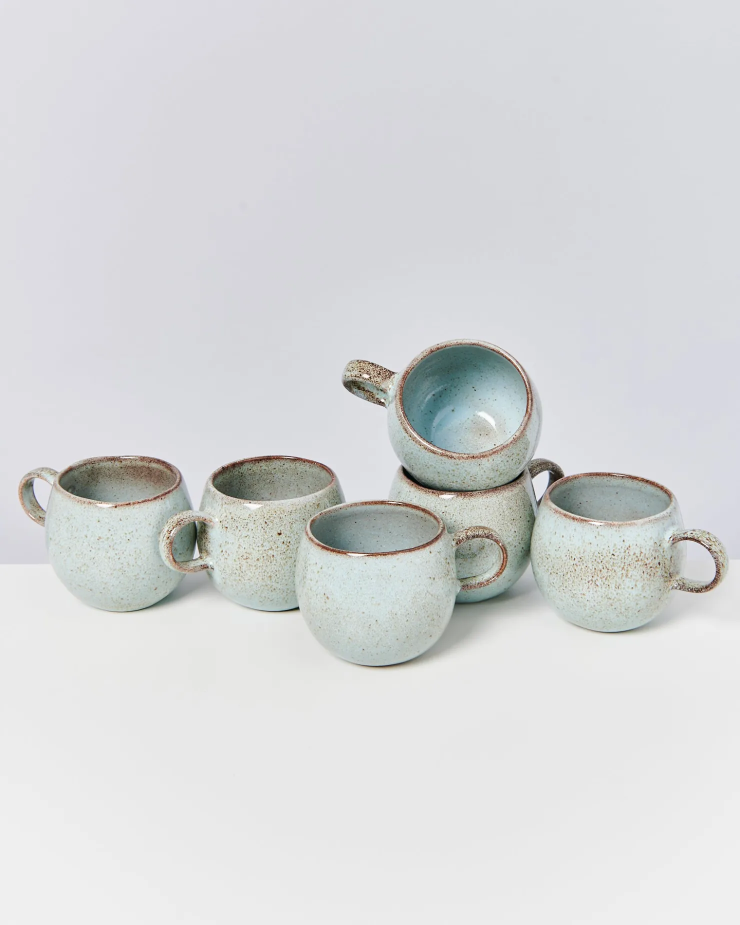 Motel a Miio Tassen-Sets^Mae - Set Of 6 Mugs Big mint