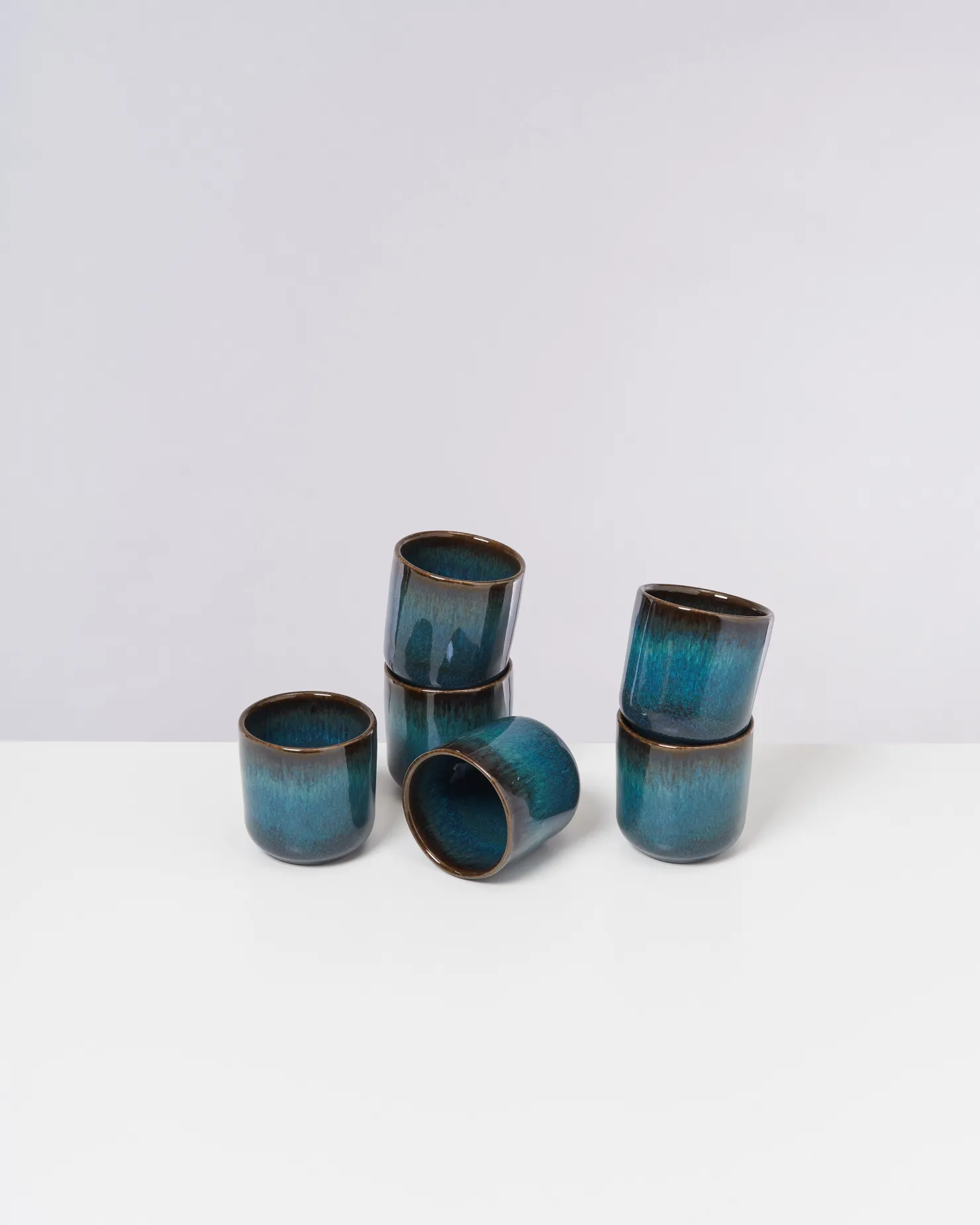 melides__set_of__cups_small_oceanblue_2-1.webp Motel a Miio Becher-Sets^Melides - Set Of 6 Cups Small Oceanblue ocean blue