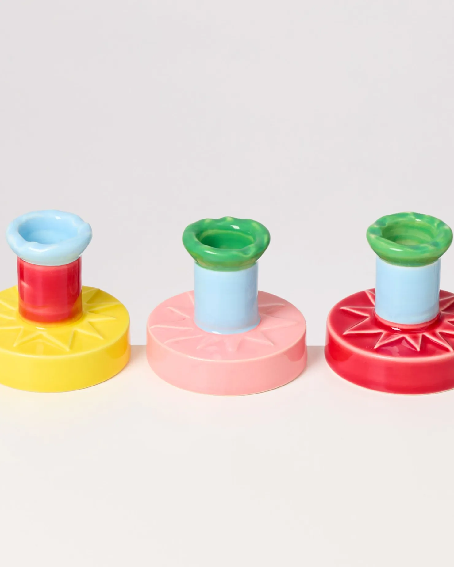 motel_a_miio_x_isismaria_brisa_candleholder_pink_blue_6.webp Motel a Miio Kerzen Und Kerzenständer^ X Isis-Maria Brisa Candleholder Pink Blue rosa blau