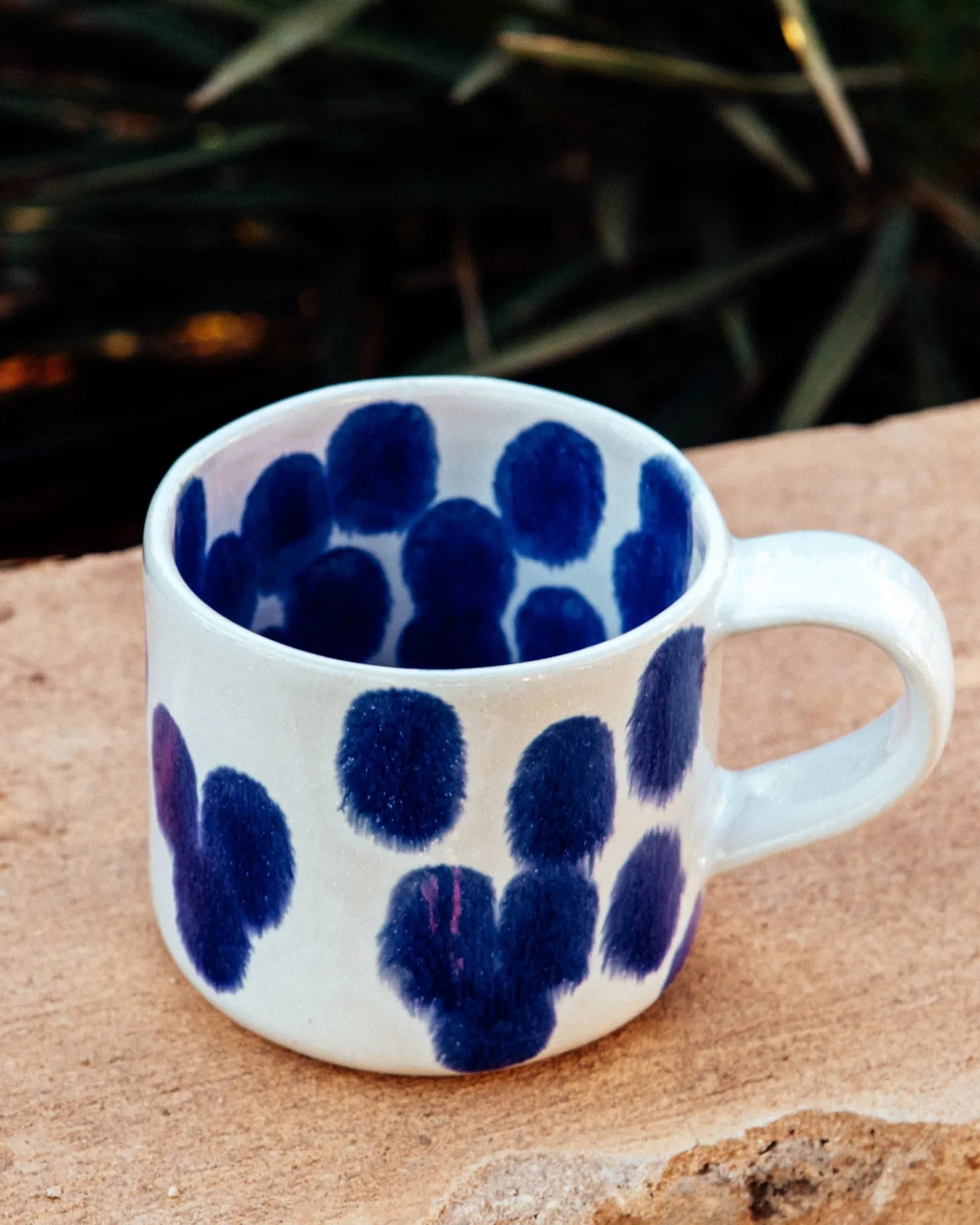 Motel a Miio Große Tassen^Nódoa - Mug blue dots