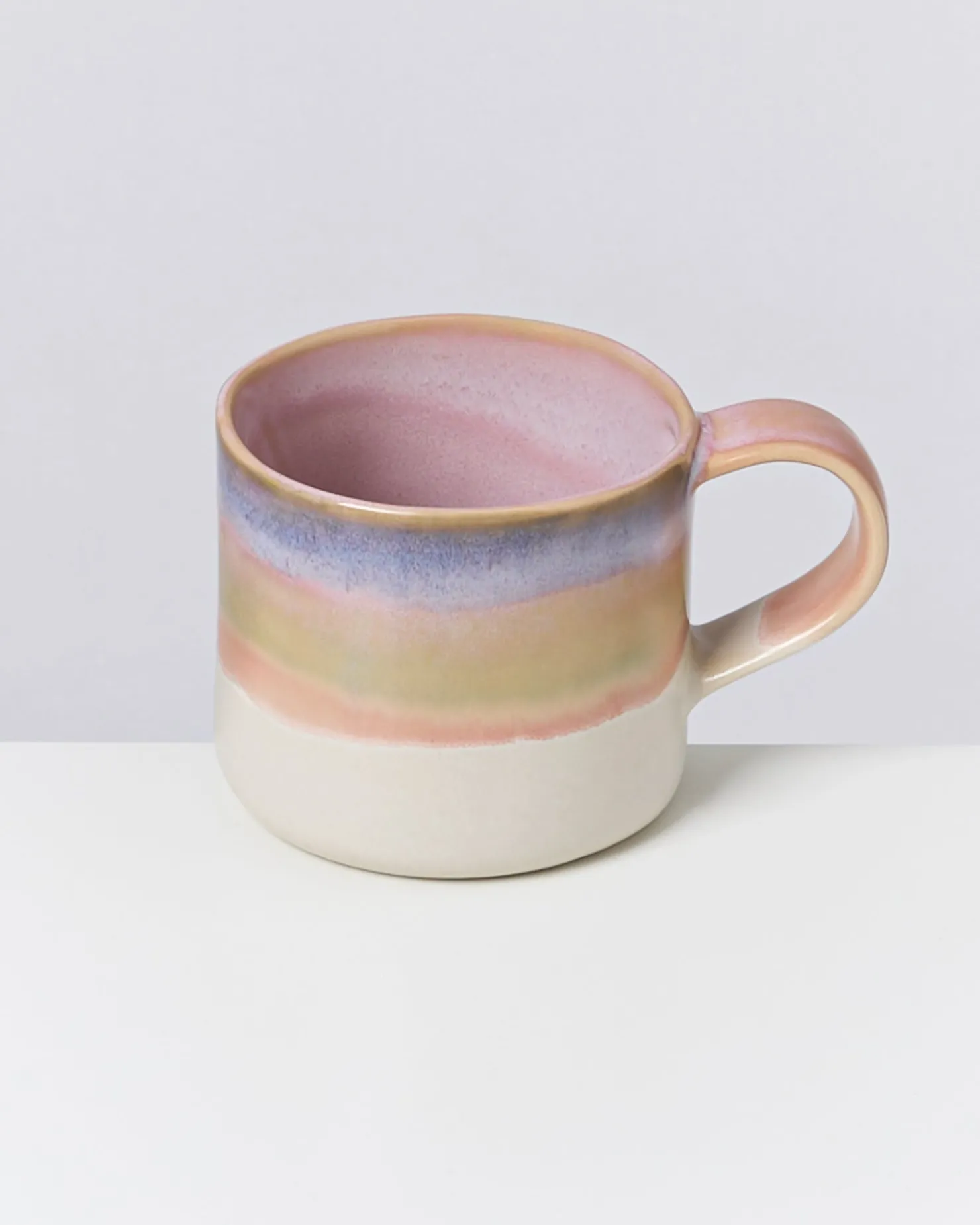 Motel a Miio Große Tassen^Nódoa - Mug Dipped pink blue