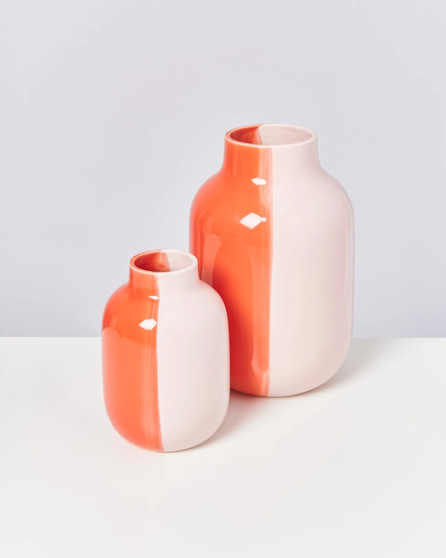 nuno_vase_l__half_coral_rose_2.webp Motel a Miio Große Vasen^Nuno Vase L - Half Coral Rose half coral rosé