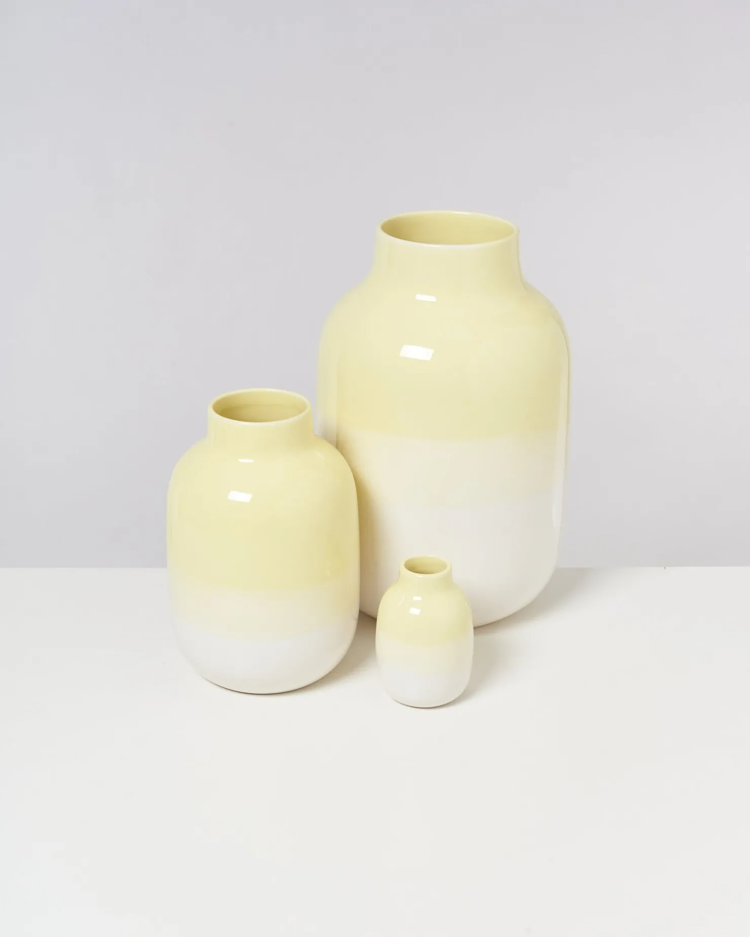 Motel a Miio Große Vasen^Nuno Vase L - yellow