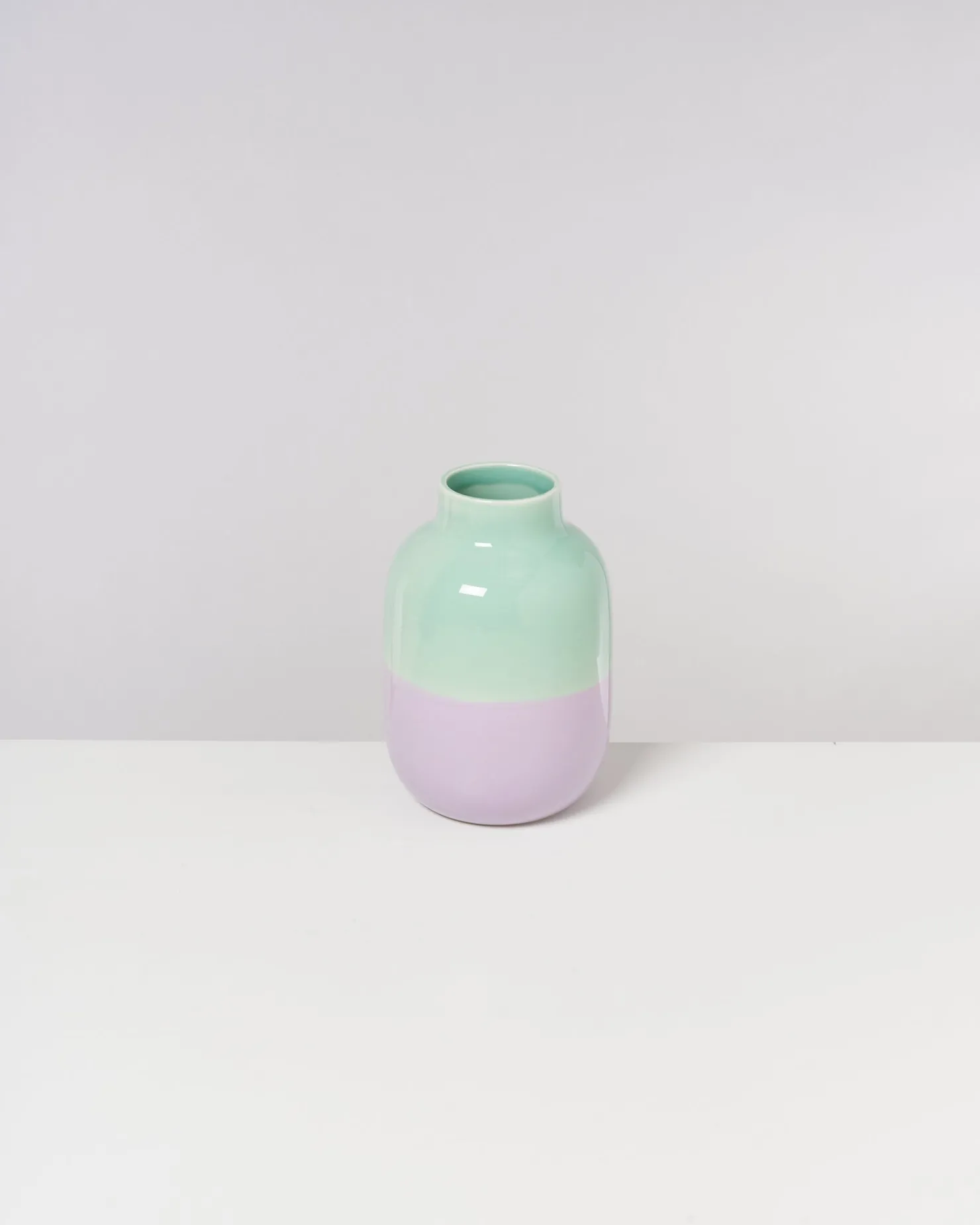 nuno_vase_m__lilac_mint_2.webp Motel a Miio Mittlere Vasen^Nuno Vase M - Lilac Mint pastellmint lila