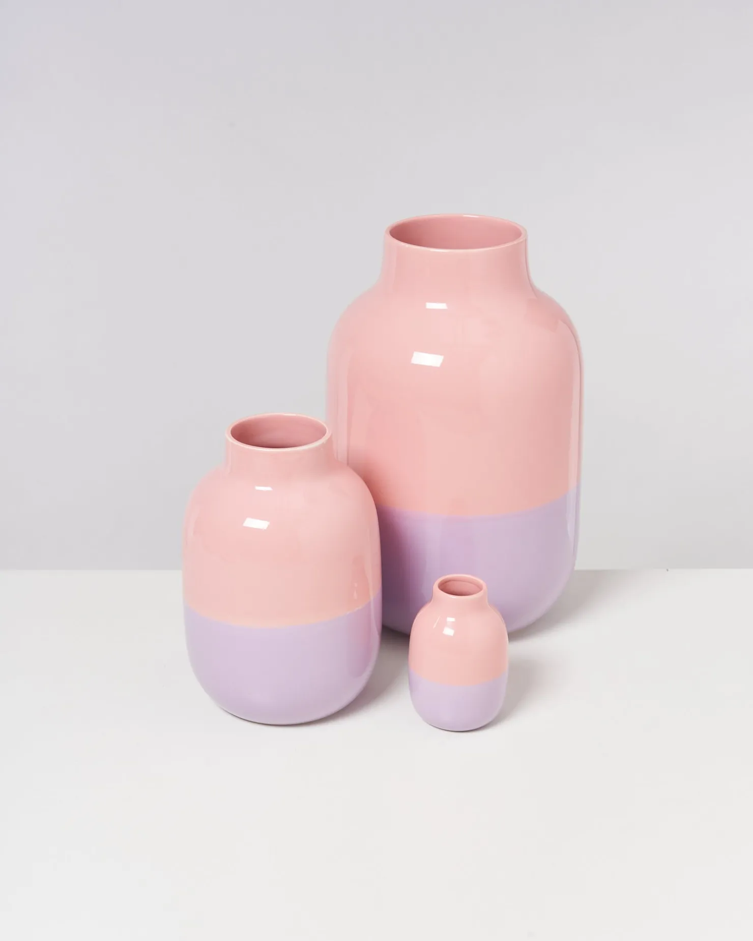 Motel a Miio Mittlere Vasen^Nuno Vase M - Pink rosa lila
