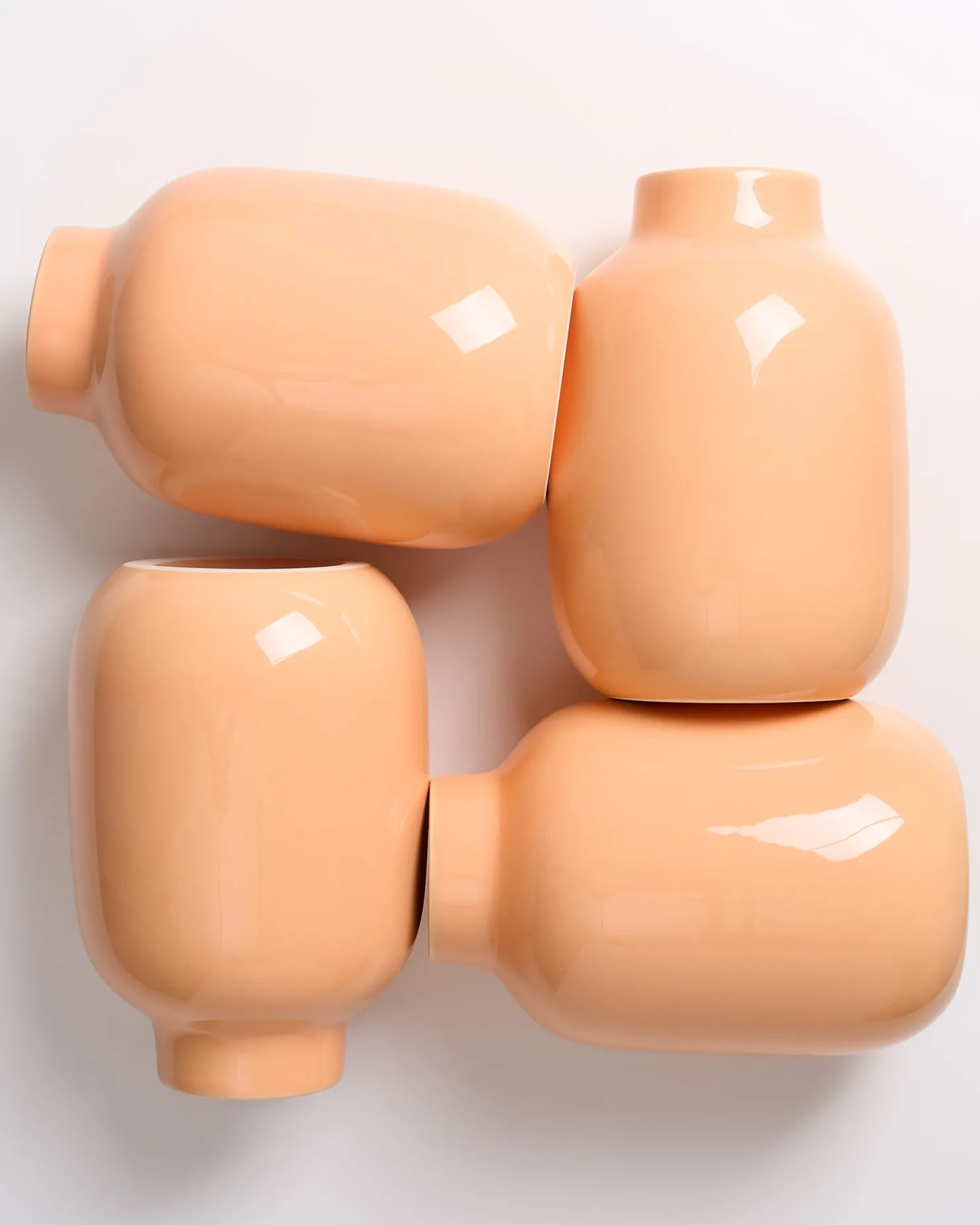 nuno_vase_m_peach_6.webp Motel a Miio Mittlere Vasen^Nuno Vase M peach