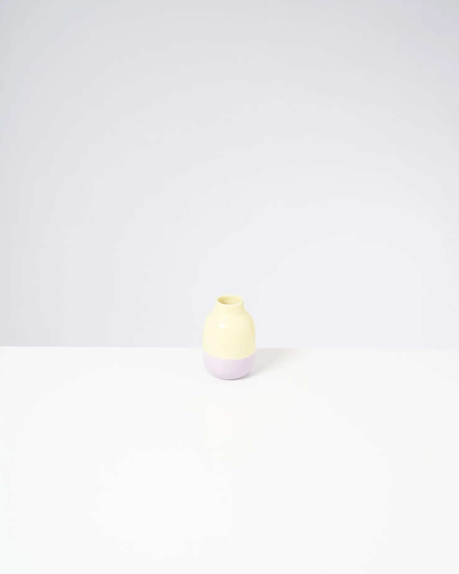 Motel a Miio Kleine Vasen^Nuno Vase S - Yellow Lilac gelb lila