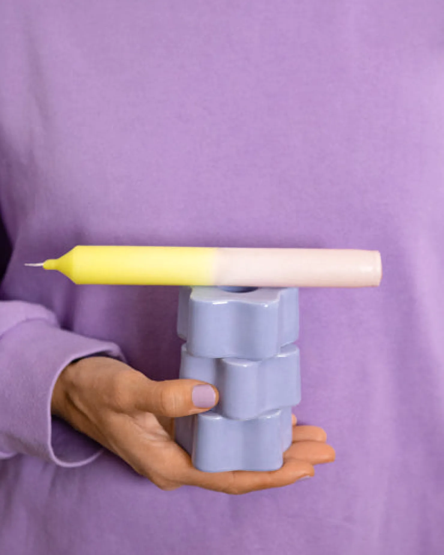 seia__set_of__stick_candles_dip_dye_pink_lime_4.webp Motel a Miio Kerzen Und Kerzenständer^Seia - Set Of 2 Stick Candles Dip Dye Pink Lime rosa lime