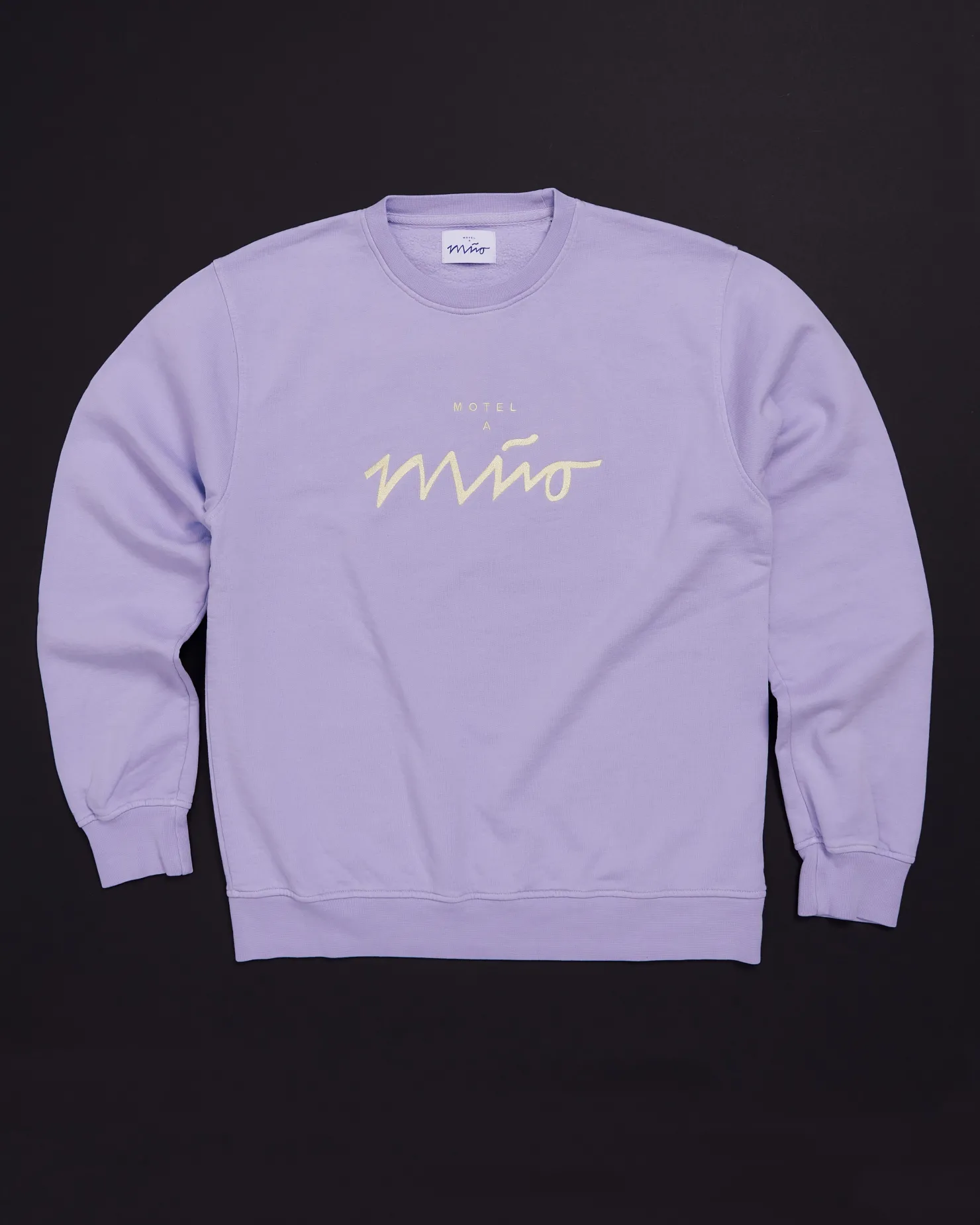 Motel a Miio Sweatshirts^Sweatshirt Men Lavender Yellow lavendel gelb
