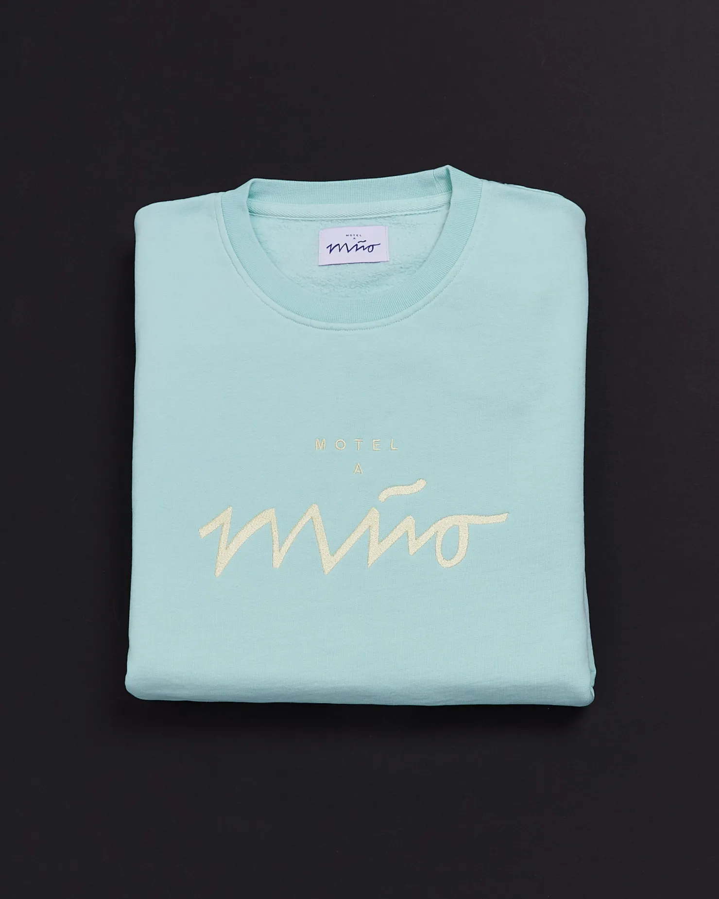 sweatshirt_women_aqua_yellow_4.webp Motel a Miio Sweatshirts^Sweatshirt Women Aqua Yellow mint gelb