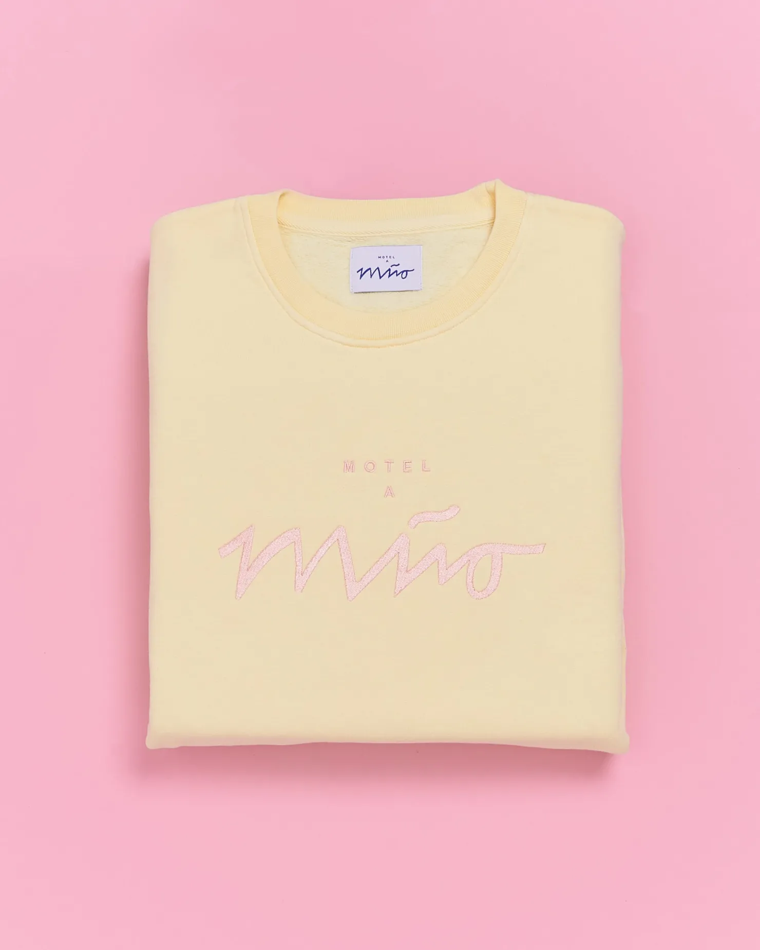 sweatshirt_women_yellow_rose_2.webp Motel a Miio Sweatshirts^Sweatshirt Women Yellow Rose gelb rosé